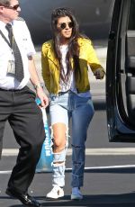 KOURTNEY KARDASHIAN at Airport in Van Nuys 01/26/2017