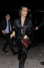 KOURTNEY KARDASHIAN at Peppermint Club in West Hollywood 01/14/2017