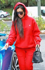KOURTNEY KARDASHIAN Leaves a Birthday Party in Los Angeles 01/09/2017