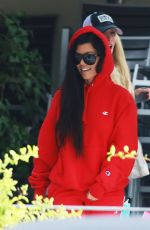 KOURTNEY KARDASHIAN Leaves a Birthday Party in Los Angeles 01/09/2017
