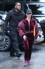 KOURTNEY KARDASHIAN Out and About in Woodland Hills 01/24/2017