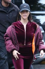 KOURTNEY KARDASHIAN Out and About in Woodland Hills 01/24/2017