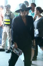 KRIS JENNER Departing Costa Rica 01/30/2017