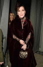 KRIS JENNER Leaves a Dinner in West Hollywood 01/06/2017