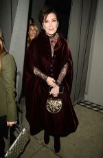 KRIS JENNER Leaves a Dinner in West Hollywood 01/06/2017