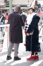 KRIS JENNER Out for Shopping in Aspen 12/30/2016