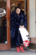 KRIS JENNER Out for Shopping in Aspen 12/30/2016