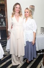 KRISTEN BELL at Tome Dinner Celebrating White Shirt Project and Freedom for All Foundation in Los Angeles 01/12/2017