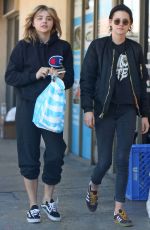 KRISTEN STEWART and CHLOE MORETZ Out in Los Feliz 01/26/2017
