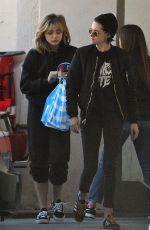 KRISTEN STEWART and CHLOE MORETZ Out in Los Feliz 01/26/2017