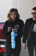 KRISTEN STEWART and CHLOE MORETZ Out in Los Feliz 01/26/2017