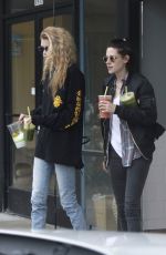 KRISTEN STEWART and STELLA MAXWELL Out and About in Los Angeles 01/04/2017