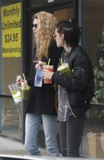 KRISTEN STEWART and STELLA MAXWELL Out and About in Los Angeles 01/04/2017