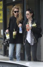 KRISTEN STEWART and STELLA MAXWELL Out and About in Los Angeles 01/04/2017