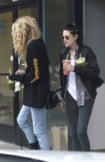 KRISTEN STEWART and STELLA MAXWELL Out and About in Los Angeles 01/04/2017