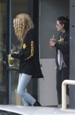 KRISTEN STEWART and STELLA MAXWELL Out and About in Los Angeles 01/04/2017