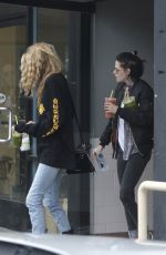 KRISTEN STEWART and STELLA MAXWELL Out and About in Los Angeles 01/04/2017