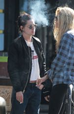 KRISTEN STEWART and STELLA MAXWELL Out for Luch in Los Feliz 01/06/2017