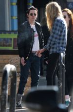KRISTEN STEWART and STELLA MAXWELL Out for Luch in Los Feliz 01/06/2017