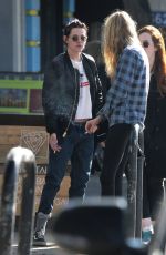 KRISTEN STEWART and STELLA MAXWELL Out for Luch in Los Feliz 01/06/2017