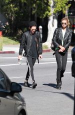 KRISTEN STEWART and STELLA MAXWELL Out in West Hollywood 01/29/2017