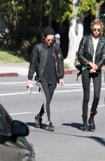 KRISTEN STEWART and STELLA MAXWELL Out in West Hollywood 01/29/2017
