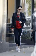 KRISTEN STEWART Out and About in Beverly Hills 01/24/2017