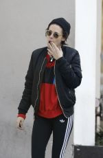 KRISTEN STEWART Out and About in Beverly Hills 01/24/2017