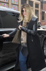 KRISTIE ALLEY Out and About in New York 01/10/2017