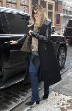 KRISTIE ALLEY Out and About in New York 01/10/2017