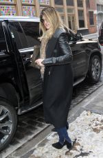 KRISTIE ALLEY Out and About in New York 01/10/2017