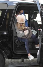 KRISTIN CHENOWETH at LAX Airport in Los Angeles 01/13/2017
