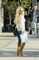 KRISTIN CHENOWETH Out Shopping in Beverly Hills 01/11/2017