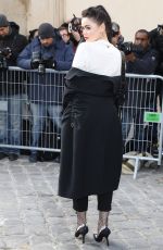 KRISTINA BAZAN at Christian Dior Fashion Show in Paris 01/23/2017