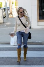 KRISTINA CHENOWETH in Jeans Out in Beverly Hills 01/11/2017