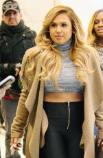 KRISTINIA DEBARGE Leaves SiriusXM Studios in New York 01/07/2016