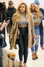 KRISTINIA DEBARGE Leaves SiriusXM Studios in New York 01/07/2016