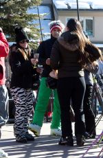 KYLE RICHARDS on Vacation in Aspen 12/26/2016
