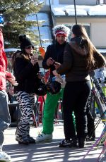 KYLE RICHARDS on Vacation in Aspen 12/26/2016