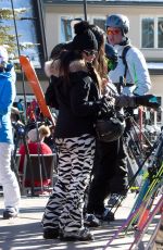 KYLE RICHARDS on Vacation in Aspen 12/26/2016