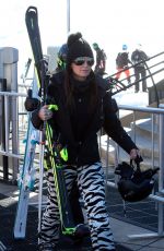 KYLE RICHARDS on Vacation in Aspen 12/26/2016