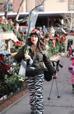 KYLE RICHARDS Out and About in Aspen 12/31/2016