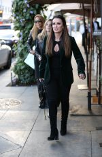 KYLE RICHARDS Out for Lunch in Beverly Hills 01/11/2017