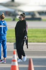 KYLIE JENNER and HAILEY BALDWIN at Airport in Van Nuys 01/18/2017