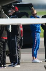 KYLIE JENNER and HAILEY BALDWIN at Airport in Van Nuys 01/18/2017