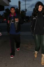 KYLIE JENNER and Tyga Leaves Kabuki Restaurant in Los Angeles 01/11/2017