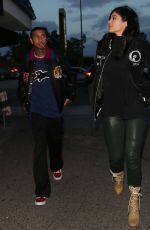 KYLIE JENNER and Tyga Leaves Kabuki Restaurant in Los Angeles 01/11/2017