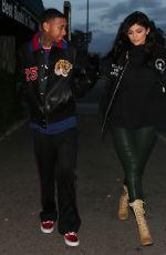 KYLIE JENNER and Tyga Leaves Kabuki Restaurant in Los Angeles 01/11/2017