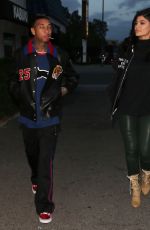 KYLIE JENNER and Tyga Leaves Kabuki Restaurant in Los Angeles 01/11/2017