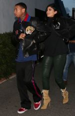 KYLIE JENNER and Tyga Leaves Kabuki Restaurant in Los Angeles 01/11/2017
